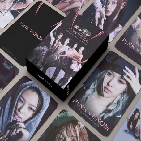 Фотокарточки K-POP Blackpink PINK VENOM