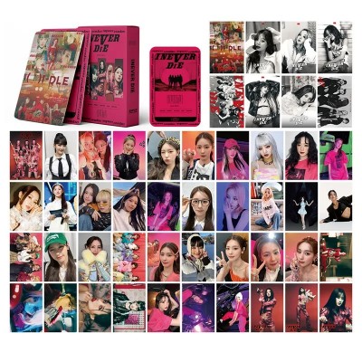 Фотокарточки K-POP (G)I-DLE I NEVER DIE Lomo card Джи айдл К-ПОП карты карточки 55 шт