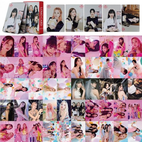 Фотокарточки K-POP (G)I-DLE N3V3RLAND Lomo card Джи айдл К-ПОП карты карточки 55 шт