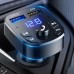 FM-трансмиттер с автомобильным зарядным устройством от прикуривателя 2 USB 3.1A Модулятор вызова без рук MicroSD Bluetooth 5.0