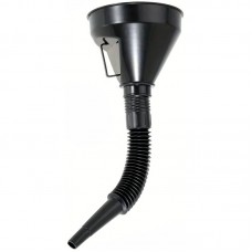 Disassemblable car funnel for oil fuel liquids with wide neck and handle