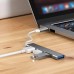 Хаб концентратор HUB 4in1 adapter USB Type-C to USB3.0x4