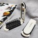 Расческа для волос складная массажная с выдвижным зеркалом Mini Hair Brush Top