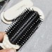 Расческа для волос складная массажная с выдвижным зеркалом Mini Hair Brush Top