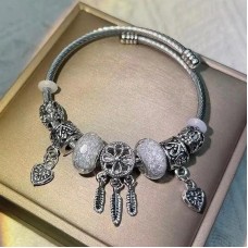 Браслет из нержавеющей стали Charm Bracelet & Bangle KK3641-1