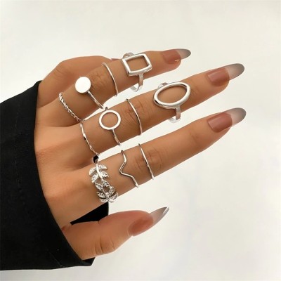Набор колец из нержавеющей стали Jewelry 12915
