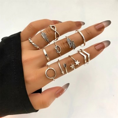 Набор колец из нержавеющей стали Rings 12796