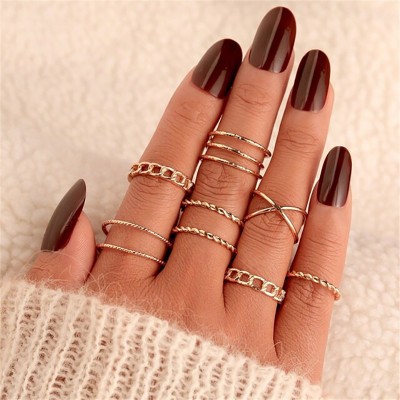 Набор колец из нержавеющей стали Rings Party FN0180746-1 (ZL0000746-1)