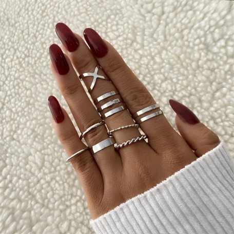 Набор колец из нержавеющей стали Rings ZL0000733-2