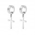 Бижутерия серьги-клипсы-каффы из медицинской стали Cross EH041-01 Silver Бижутерия серьги-клипсы-каффы из медицинской стали Cross EH041-01 Silver