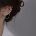 Бижутерия серьги-клипсы-каффы из медицинской стали Geometric 5157 Silver Бижутерия серьги-клипсы-каффы из медицинской стали Geometric 5157 Silver