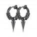 Бижутерия серьги-клипсы-каффы из медицинской стали Tip EH049-04 Black Бижутерия серьги-клипсы-каффы из медицинской стали Tip EH049-04 Black