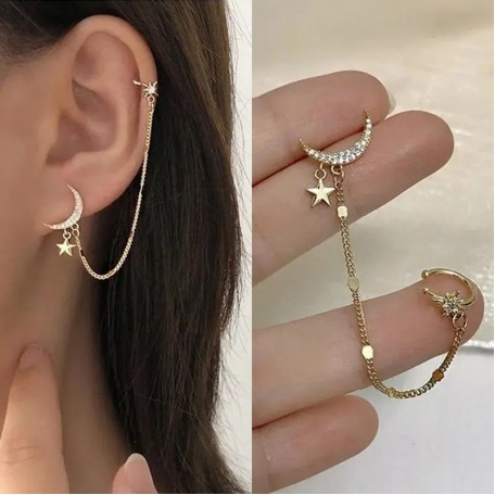 Бижутерия серьги из медицинской стали Korean Fashion 364