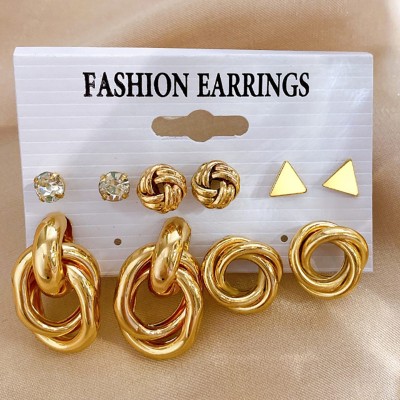 Набор бижутерия серьги из медицинской стали TRENDY Earrings 54045