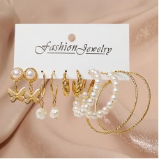 Set jewelry earrings made of medical steel TRENDY Earrings 54733 Set jewelry earrings made of medical steel TRENDY Earrings 54733