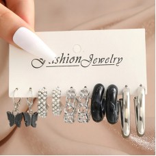 Set jewelry earrings made of medical steel TRENDY Earrings 5478025