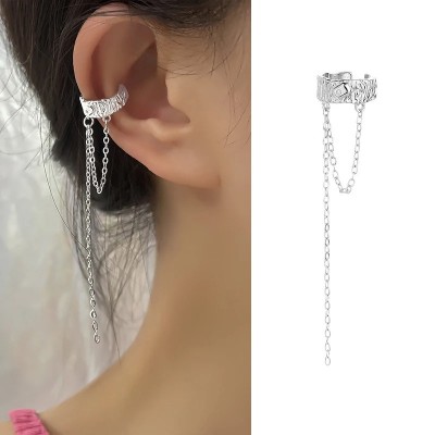 Бижутерия серьги-клипсы-каффы из медицинской стали JWER Style 13