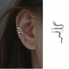 Бижутерия серьги-клипсы-каффы из медицинской стали JWER Style 16 Бижутерия серьги-клипсы-каффы из медицинской стали JWER Style 16