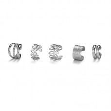 Набор бижутерия серьги-клипсы-каффы из медицинской стали LATS Clip Earrings 66956-5421403