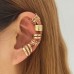 Набор бижутерия серьги-клипсы-каффы из медицинской стали LATS Clip Earrings 66954-54214