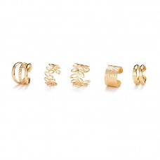 Set jewelry earrings-clip-cuffs made of medical steel LATS Clip Earrings 66954-54214 Set jewelry earrings-clip-cuffs made of medical steel LATS Clip Earrings 66954-54214