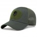 Кепка бейсболка c липучками Scull Olive Кепка бейсболка c липучками Scull Olive