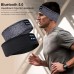 Маска для сна и спорта 3D с гарнитурой Bluetooth Универсальная мягкая повязка на глаза для сна с наушниками, 10 часов работы