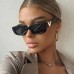 Солнцезащитные очки женские HOOBAN Cat Eye T78055