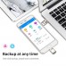 Флеш накопитель-память 2в1 Lenovo в металлическом корпусе USB3.0 + TYPE-C 2TB