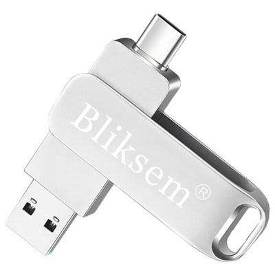 Флеш накопитель-память 3в1 Bliksem TYPE-C+Micro USB+USB2.0 OTG 64GB
