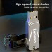 Флеш накопитель-память Lenovo в металлическом корпусе USB3.0 + переходники TYPE-C+Micro USB 1TB