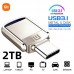 Флеш накопитель-память 2в1 Xiaomi в металлическом корпусе USB3.0 + TYPE-C 2TB
