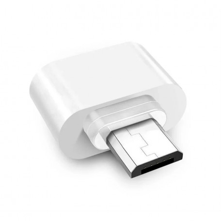 Адаптер Переходник Micro USB на USB-A OTG для компьютера, ноутбука, планшета, смартфона, Huawei, Honor, Xiaomi, Samsung, OPPO, Redmi, Realme