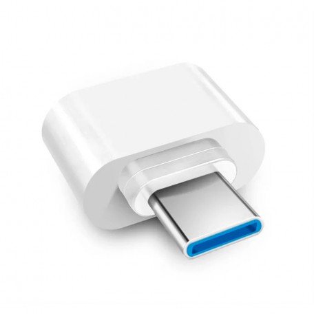 Адаптер Переходник Type-C на USB-A OTG для компьютера, ноутбука, планшета, смартфона, Huawei, Honor, Xiaomi, Samsung, OPPO, Redmi, Realme