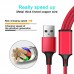 Кабель для зарядки и передачи данных 3в1 2.4A USB Type-A to Lightning USB Type-C Micro USB 1.2 м