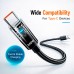 Кабель для зарядки и передачи данных LED Display 5A/240W USB Type-A to USB Type-C 1 м