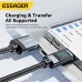 Кабель для зарядки и передачи данных Essager LED Digital Display 7A/100W USB Type-A to USB Type-C 2 м