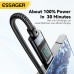 Кабель для зарядки и передачи данных Essager LED Digital Display 7A/100W USB Type-A to USB Type-C 2 м