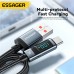 Кабель для зарядки и передачи данных Essager LED Digital Display 7A/100W USB Type-A to USB Type-C 2 м