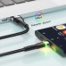 Кабель для зарядки и передачи данных Essager LED Display 3A/40W USB Type-A to USB Type-C 1 м