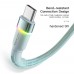 Кабель для зарядки и передачи данных Essager LED Display 3A/40W USB Type-A to USB Type-C 1 м