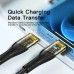 Кабель для быстрой зарядки и передачи данных Essager LED Indicator 3A/29W USB Type-C to Apple Lightning 1 м