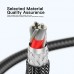 Кабель для быстрой зарядки и передачи данных Essager LED Indicator 3A/29W USB Type-C to Apple Lightning 1 м