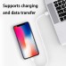 Cable for fast charging and data transfer iPhone iPad 2.4A/20W Apple Lightning to USB Type-A 0.25m