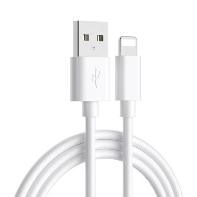Cable for fast charging and data transfer iPhone iPad 2.4A/20W Apple Lightning to USB Type-A 0.25m