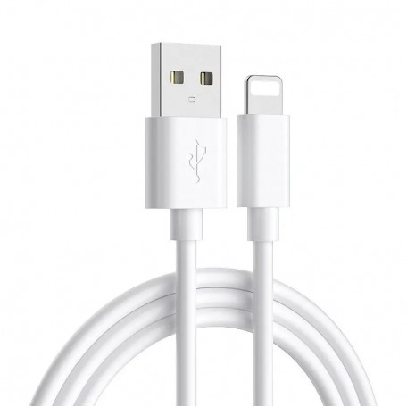 Кабель для быстрой зарядки и передачи данных iPhone iPad 2.4A/20W Apple Lightning to USB Type-A 0.25м