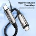 Кабель для быстрой зарядки и передачи данных Toocki PD3.1 QC4.0 48V 5A/240W USB Type-C to USB Type-C 1 м
