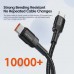 Кабель для быстрой зарядки и передачи данных Toocki 5A/100W USB Type-C to USB Type-C 1 м