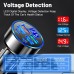 Быстрое автомобильное зарядное устройство от прикуривателя 100W 4 USB + 2 Type-C PD QC3.0 с цифровым дисплеем для ноутбуков, планшетов, смартфонов Apple iPhone, iPad, MacBook, Huawei, Honor, Xiaomi, Samsung, OPPO, Redmi, Realme