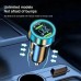 Быстрое автомобильное зарядное устройство от прикуривателя 240W 2 USB с цифровым дисплеем для ноутбуков, планшетов, смартфонов Apple iPhone, iPad, MacBook, Huawei, Honor, Xiaomi, Samsung, OPPO, Redmi, Realme